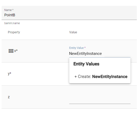 create new nested entity instance