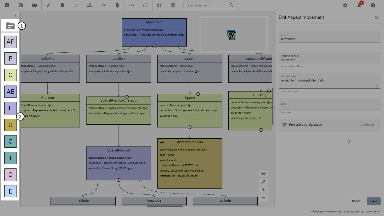 ame ui overview workspace numbers